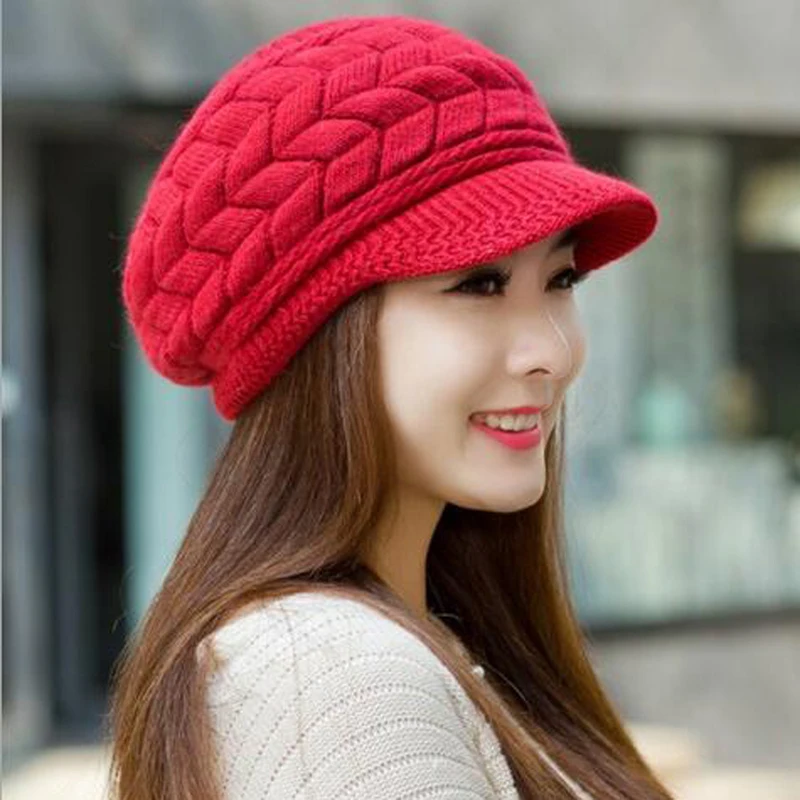 Knitted Hat Women Winter Hats For Women Ladies Beanie Girls Skullies Caps Bonnet Femme SnapBack Warm Wool Hat Sombrero Mujer
Knitted Hat Women Winter Hats For Women Ladies Beanie Girls Skullies Caps Bonnet Femme SnapBack Warm Wool Hat Sombrero Mujer