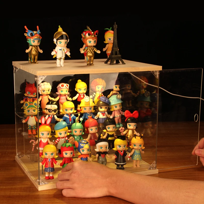 S-Class Transparent Acrylic Dustproof Display Cabinet Protecting Doll Toy Box Sliding Door Can Be Stacked With Large Capacity
S-Class Transparent Acrylic Dustproof Display Cabinet Protecting Doll Toy Box Sliding Door Can Be Stacked With Large Capacity