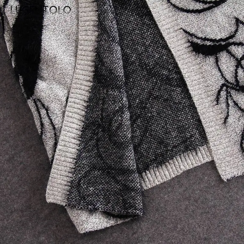 Lugentolo Spring Autumn Women Cardigan Sweater Loose All-match Korean Knitted Sweater Casual Female New Long Street Sweaters
Lugentolo Spring Autumn Women Cardigan Sweater Loose All-match Korean Knitted Sweater Casual Female New Long Street Sweaters