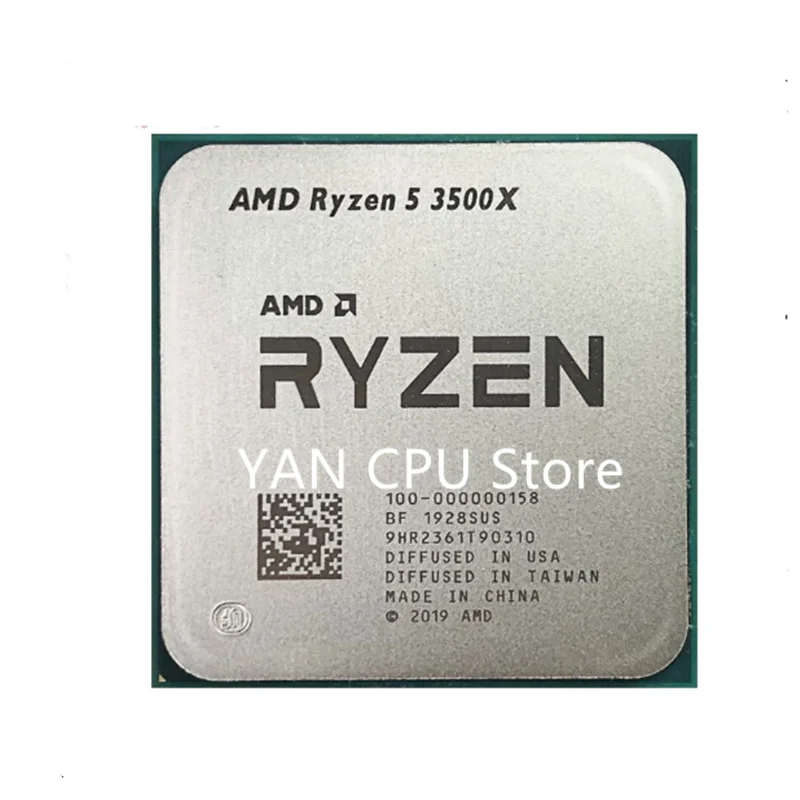 Free shipping AMD Ryzen 5 3500X R5 3500X 3.6 GHz Six-Core Six-Thread CPU Processor 7NM 65W L3=32M 100-000000158 Socket AM4
Free shipping AMD Ryzen 5 3500X R5 3500X 3.6 GHz Six-Core Six-Thread CPU Processor 7NM 65W L3=32M 100-000000158 Socket AM4