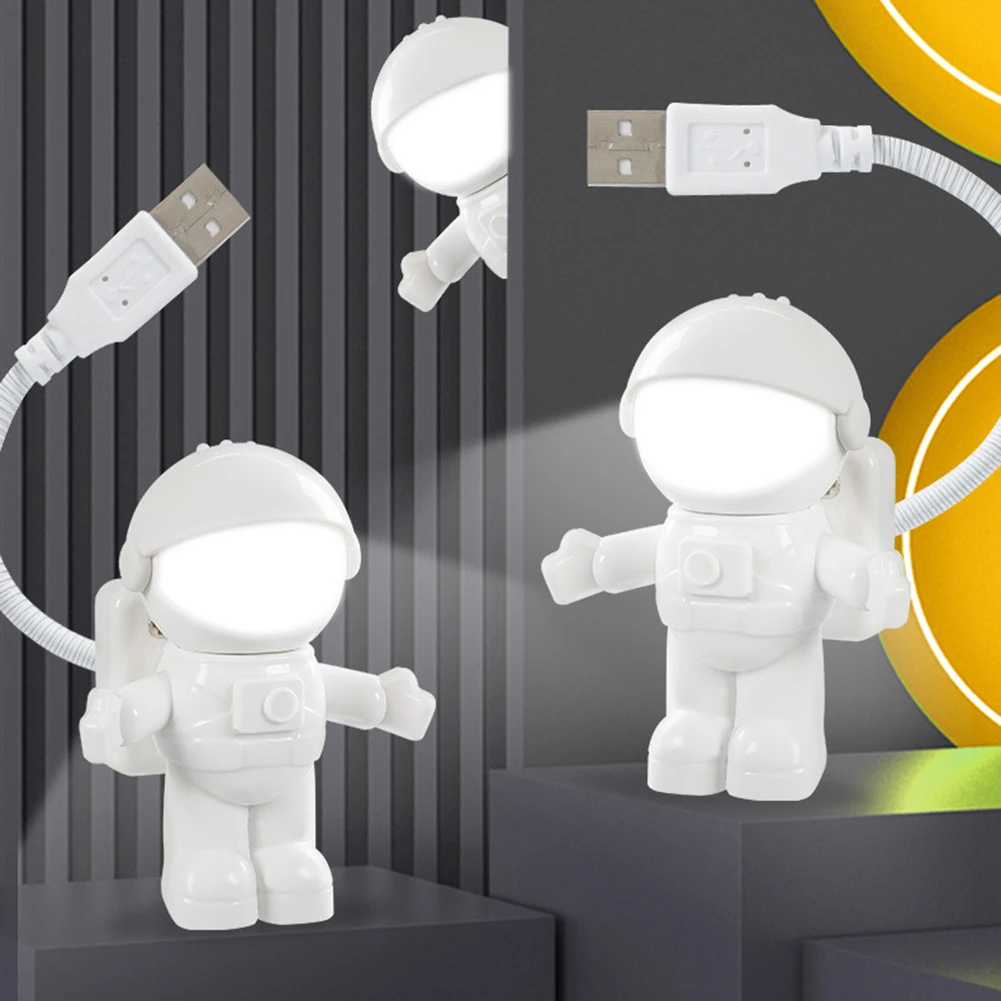 Светодиодный ночсветильник с USB, настольная декоративная лампа для чтения с астронавтом, для спальни, компьютера, ноутбука
Светодиодный ночсветильник с USB, настольная декоративная лампа для чтения с астронавтом, для спальни, компьютера, ноутбука