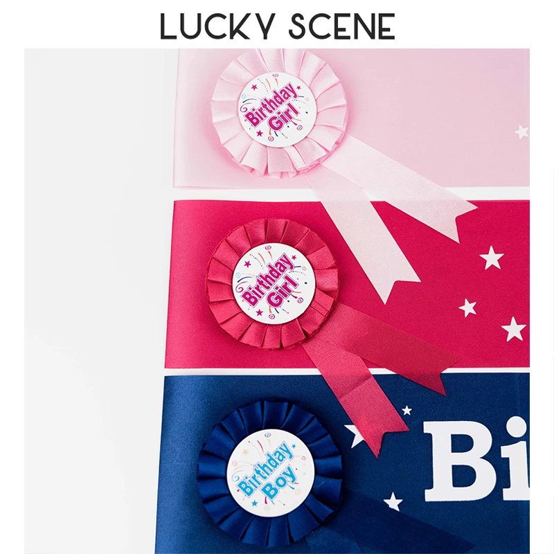 Birthday Badge Girl Shoulder Ribbon Strap Etiquette Belt Happy Birthday Party Belt Party Decoration Supplies S01432
Birthday Badge Girl Shoulder Ribbon Strap Etiquette Belt Happy Birthday Party Belt Party Decoration Supplies S01432