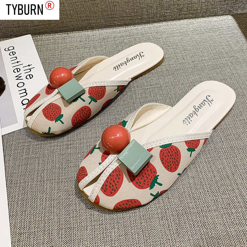 2021 Brand Designer Ladies Slippers One Pedal Muller Shoes Flat Heel Casual Shoes Fashion Shoe Covers Slippers Flip Flops Shoes
2021 Brand Designer Ladies Slippers One Pedal Muller Shoes Flat Heel Casual Shoes Fashion Shoe Covers Slippers Flip Flops Shoes