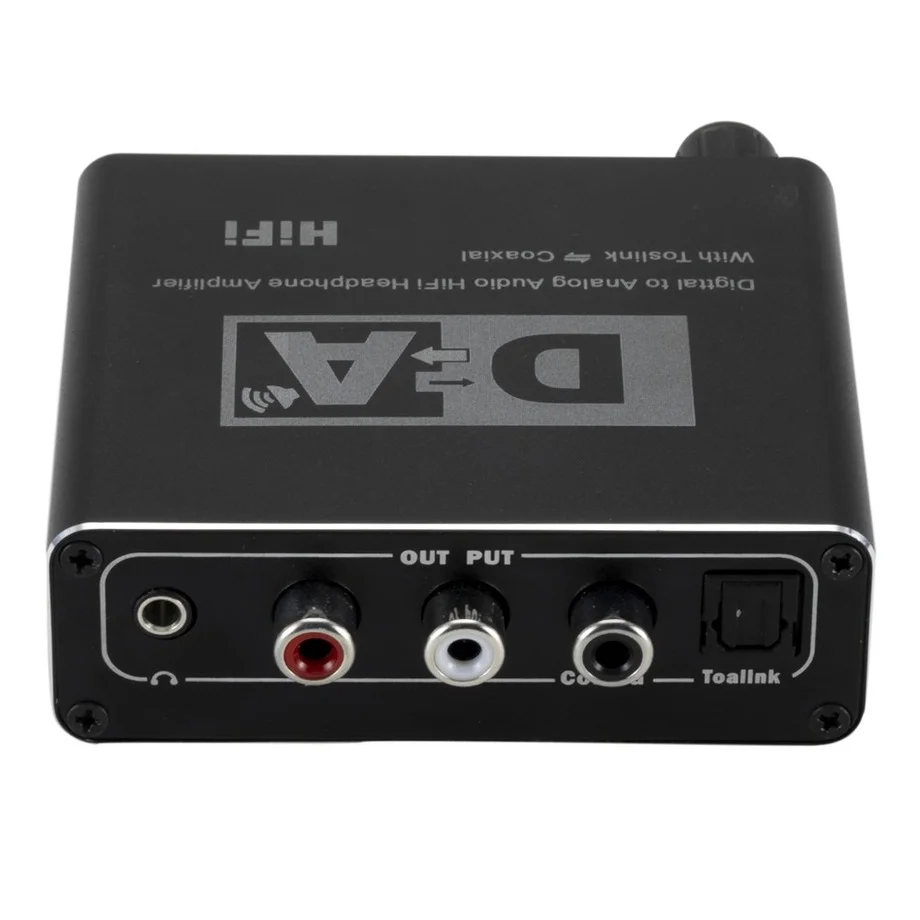 PzzPss HIFI DAC Amp Digital To Analog Audio Converter Decoder 3.5mm AUX RCA Amplifier Adapter Toslink Optical Coaxial Output
PzzPss HIFI DAC Amp Digital To Analog Audio Converter Decoder 3.5mm AUX RCA Amplifier Adapter Toslink Optical Coaxial Output