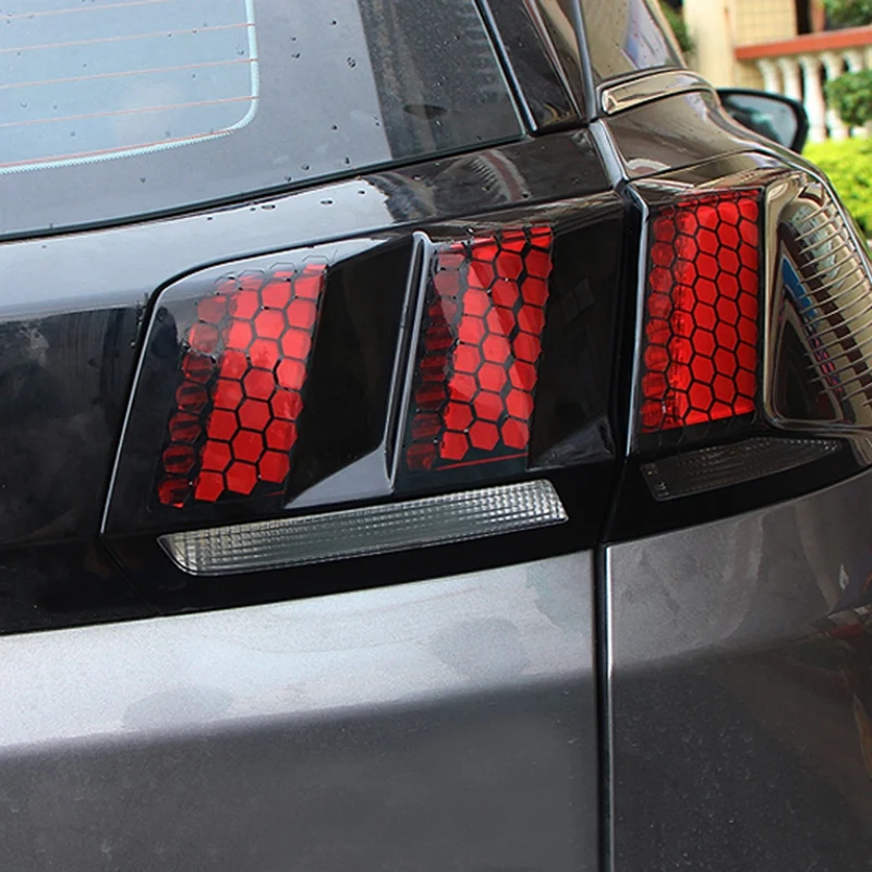 Car Auto Accessories Rear Tail Light Lamp Honeycomb Protector Sticker Accessories for Peugeot 3008 / 3008 GT 2016-2019
Car Auto Accessories Rear Tail Light Lamp Honeycomb Protector Sticker Accessories for Peugeot 3008 / 3008 GT 2016-2019