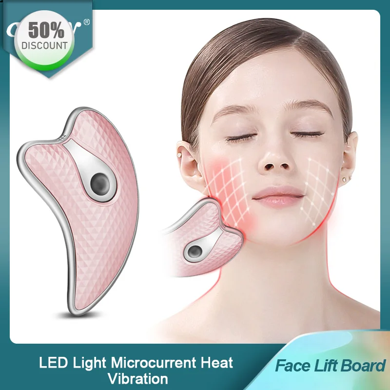 Skincare Guasha Scraping Facial Massager LED Light Microcurrent Skin Rejuvenation Body Massage Machine Face Lifting Slimming 45
Skincare Guasha Scraping Facial Massager LED Light Microcurrent Skin Rejuvenation Body Massage Machine Face Lifting Slimming 45