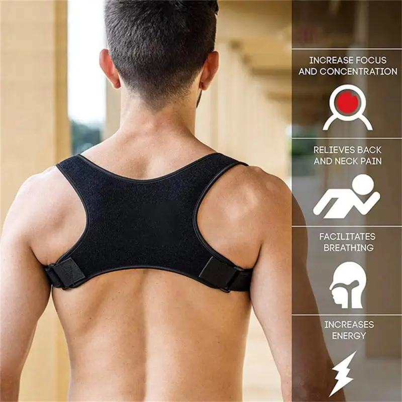 Women Men Posture Corrector Spine Pain Relief Posture Correction Belt Adjustable Back Neck Shoulder Support Corrector Band
Women Men Posture Corrector Spine Pain Relief Posture Correction Belt Adjustable Back Neck Shoulder Support Corrector Band