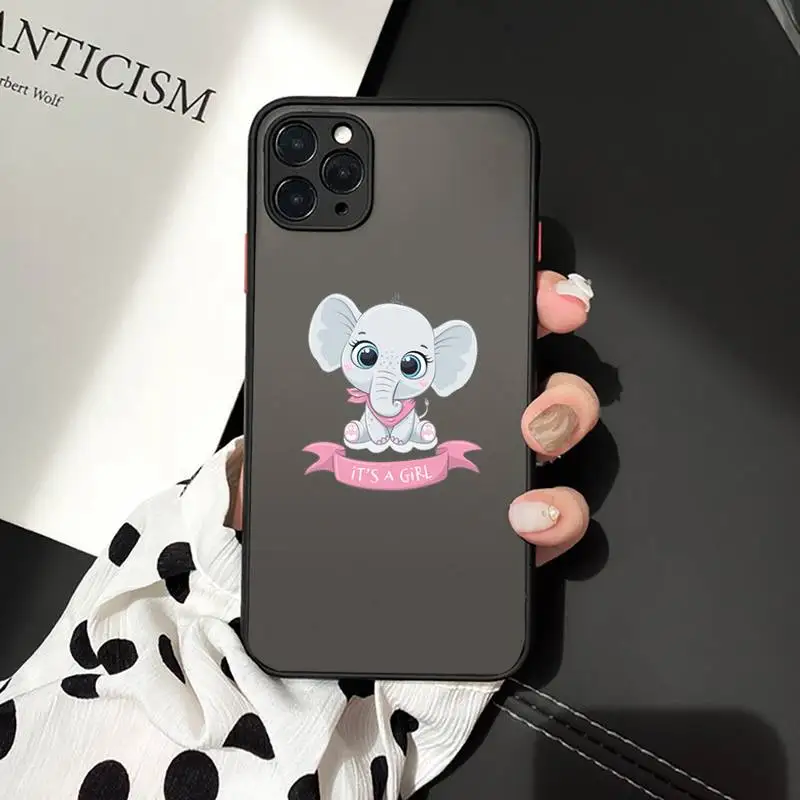 Cute hippo cartoon Elephant Phone Case matte transparent For iphone 7 8 11 12 plus mini x xs xr pro max cover
Cute hippo cartoon Elephant Phone Case matte transparent For iphone 7 8 11 12 plus mini x xs xr pro max cover