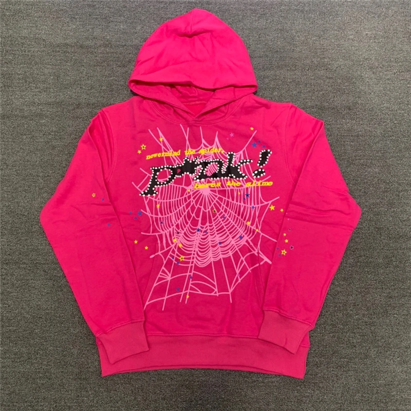 Pink Sp5der Young Thug 555555 Angel Fashion Hoodies Men 1:1 Best Quality Foam Printing Spider Web Women Pullover Sweatshirts
Pink Sp5der Young Thug 555555 Angel Fashion Hoodies Men 1:1 Best Quality Foam Printing Spider Web Women Pullover Sweatshirts