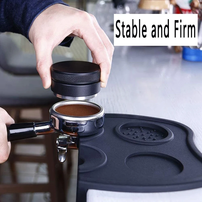 1 Set of Espresso Tamper 51mm & Silicone Coffee Tamper Mat, Barista Coffee Tampers and Stainless Steel Base Coffee Press
1 Set of Espresso Tamper 51mm & Silicone Coffee Tamper Mat, Barista Coffee Tampers and Stainless Steel Base Coffee Press