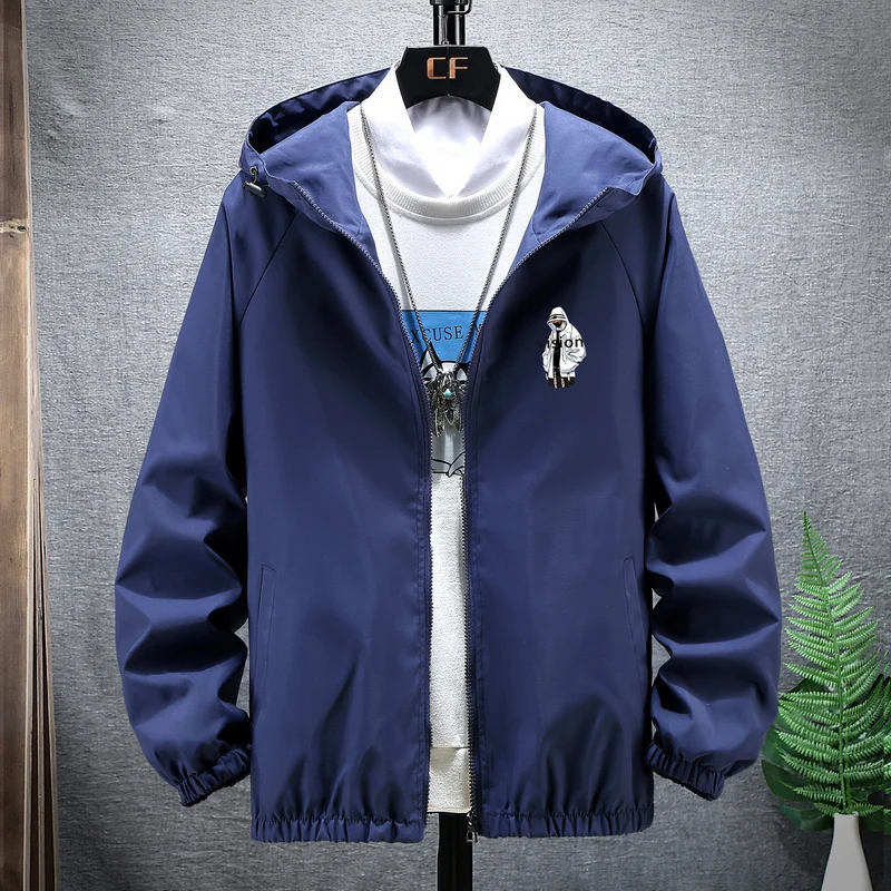 Men's Hooded Cartoon Print Jacket Male Hot Sale Outerwear Casual Streetwear Men Harajuku Windbreaker Zipper Coat New Clothing
Men's Hooded Cartoon Print Jacket Male Hot Sale Outerwear Casual Streetwear Men Harajuku Windbreaker Zipper Coat New Clothing