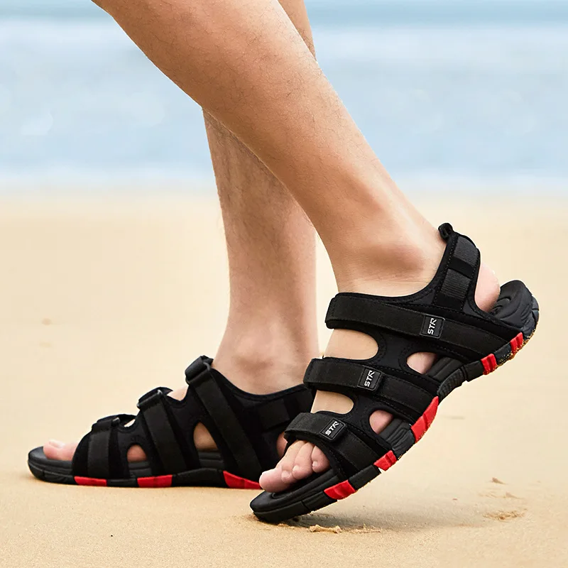 Men Sandals 2021 Summer Shoes Flat Non-slip Outdoor Men Beach Sandals Man Sport Sandals
Men Sandals 2021 Summer Shoes Flat Non-slip Outdoor Men Beach Sandals Man Sport Sandals