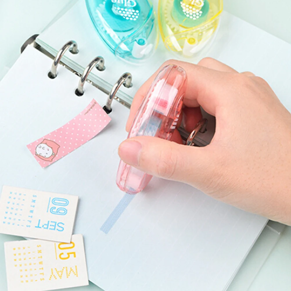 DIY Double Sided Adhesive Correction Tape Glue Sealing Letter Office Work Runner Dispenser Scrapbooking Stationery Supplies
DIY Double Sided Adhesive Correction Tape Glue Sealing Letter Office Work Runner Dispenser Scrapbooking Stationery Supplies