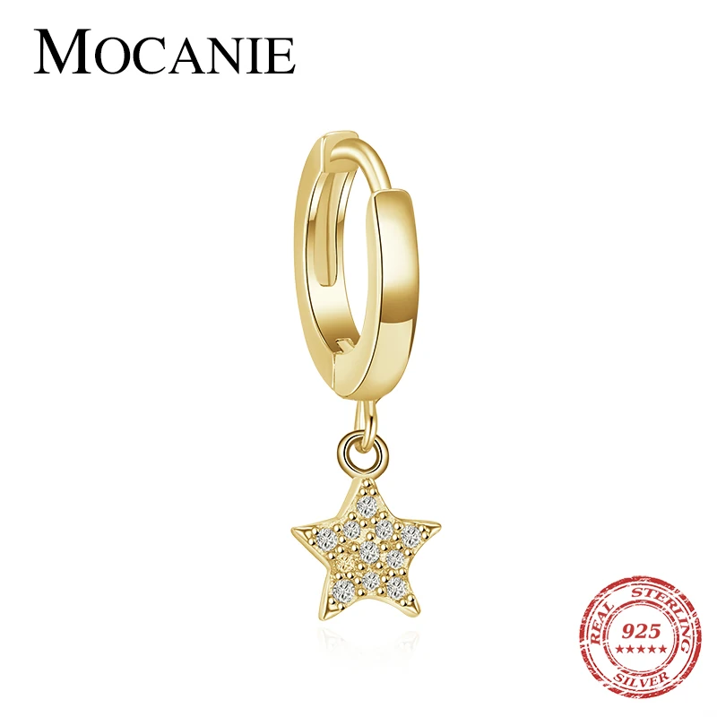 Mocanie Quality 925 Sterling Silver Fashion French CC Clips Earring Pretty Retro Star Earring for Women 1Piece Original Jewelry
Mocanie Quality 925 Sterling Silver Fashion French CC Clips Earring Pretty Retro Star Earring for Women 1Piece Original Jewelry
