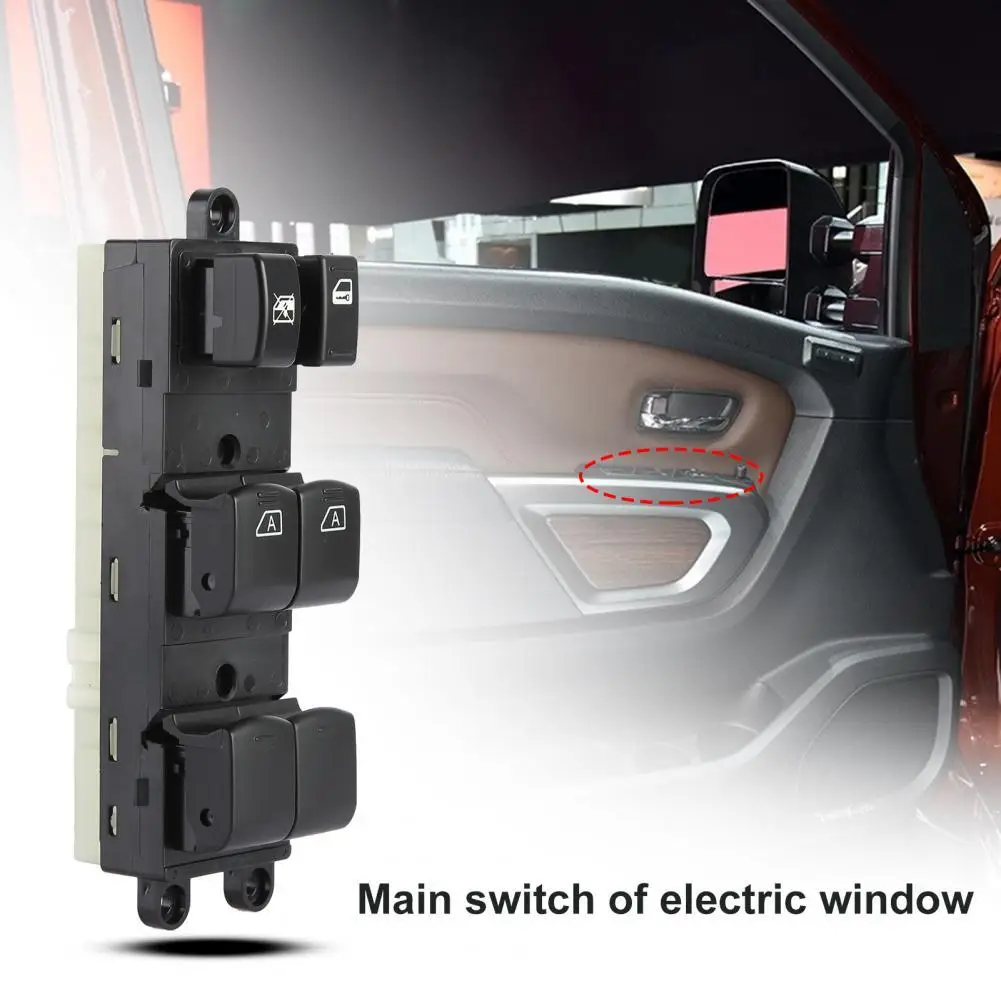80% Hot Sales!! Glass Lifter Switch Ergonomic Perfect Matching Black Window Master Controller Regulator 25401-ZT10A for Nissan-A
80% Hot Sales!! Glass Lifter Switch Ergonomic Perfect Matching Black Window Master Controller Regulator 25401-ZT10A for Nissan-A