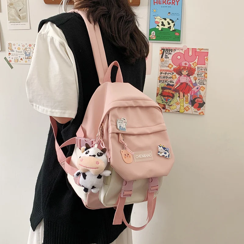 Waterproof Small Backpack Women Summer Children's School Bags for Teenage Girls Cute Elementary School Travel Backpack Ladies
Waterproof Small Backpack Women Summer Children's School Bags for Teenage Girls Cute Elementary School Travel Backpack Ladies