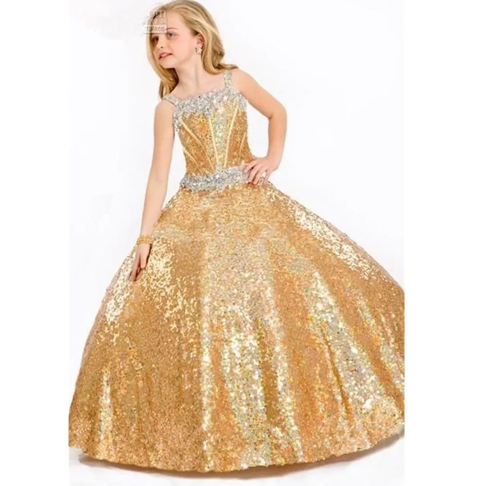 Perfect Angels Arrival Iridescent full length beaded gold kids pageant dresses Flower Girl Dresses infant dresses
Perfect Angels Arrival Iridescent full length beaded gold kids pageant dresses Flower Girl Dresses infant dresses