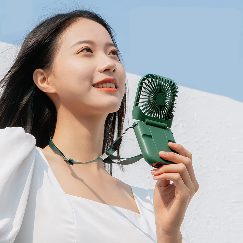 Mini Portable Fan USB Rechargeable Fan with Lanyard Outdoor Handheld Electric folding Fan Air Cooler for Room Table Neck Fan
Mini Portable Fan USB Rechargeable Fan with Lanyard Outdoor Handheld Electric folding Fan Air Cooler for Room Table Neck Fan