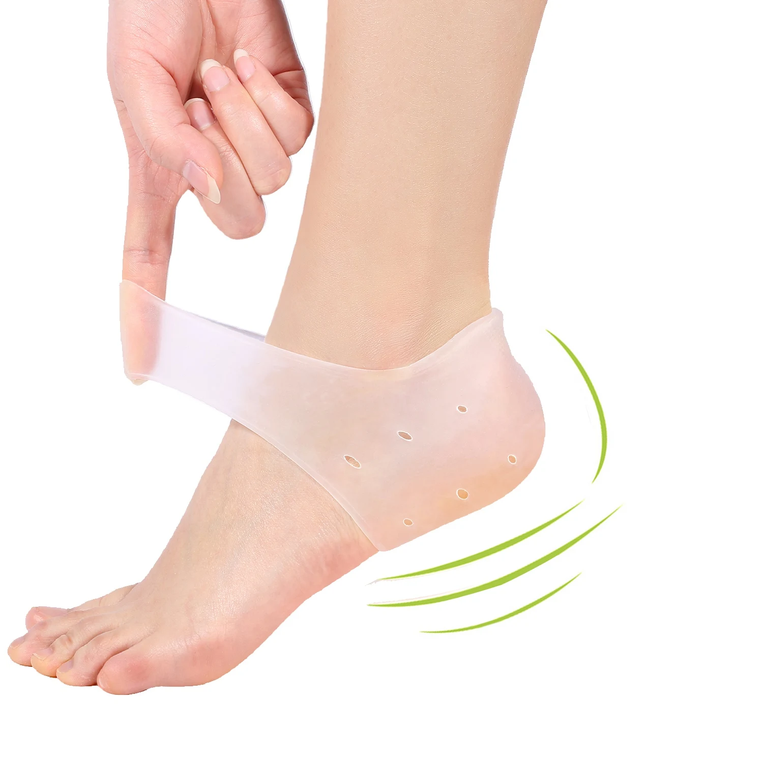 2PCS Breathable Elasticity Silicone Moisturizing Gel Heel Protector Socks Dry Cracked Foot Sleeves Pain Relief Feet Care Tools
2PCS Breathable Elasticity Silicone Moisturizing Gel Heel Protector Socks Dry Cracked Foot Sleeves Pain Relief Feet Care Tools