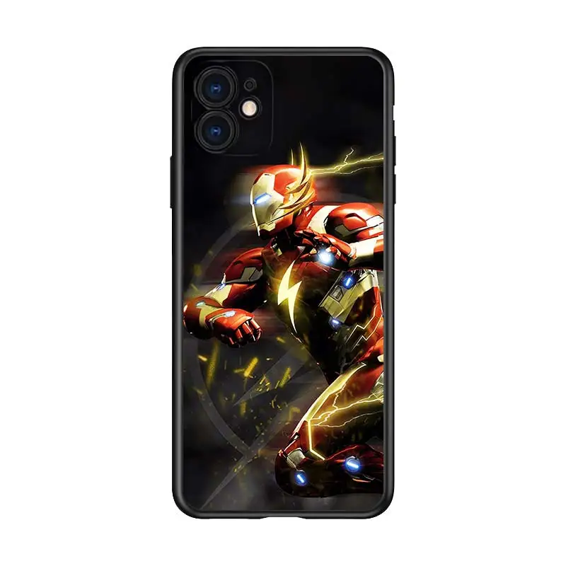 Iron Man Marvel hero for Apple iPhone 12 Pro Max Mini 11 Pro XS Max X XR 6S 6 7 8 Plus 5S SE2020 Soft Black Phone Case
Iron Man Marvel hero for Apple iPhone 12 Pro Max Mini 11 Pro XS Max X XR 6S 6 7 8 Plus 5S SE2020 Soft Black Phone Case