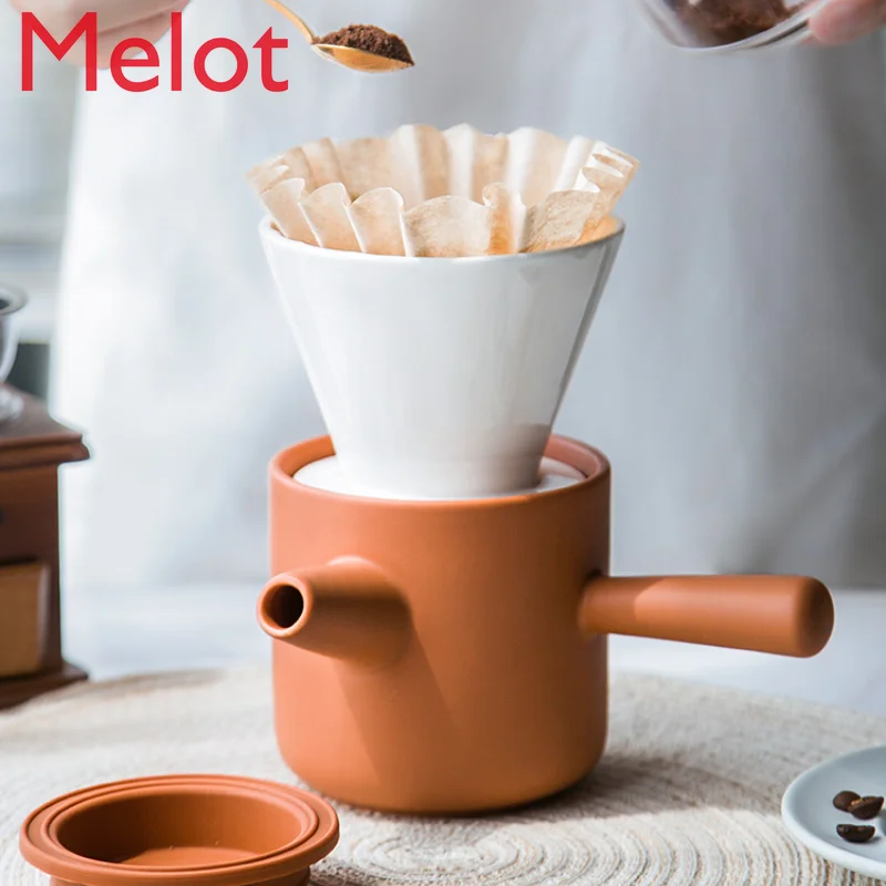 Cicaimei Hand Made Coffee Maker Drip Filter Ceramic Coffee Filter Cup Set Household Portable
Cicaimei Hand Made Coffee Maker Drip Filter Ceramic Coffee Filter Cup Set Household Portable