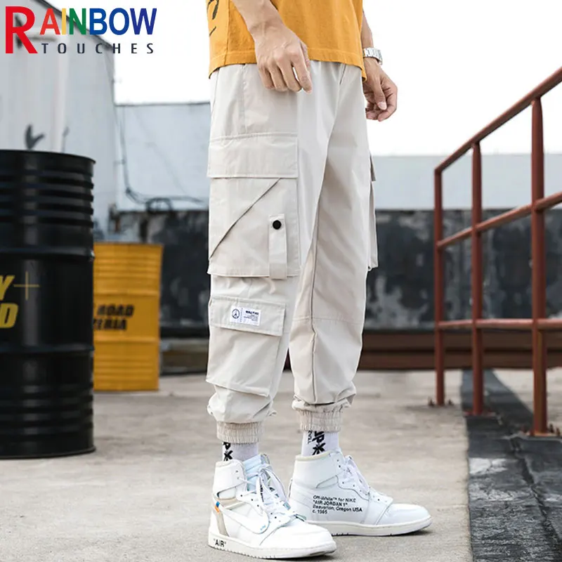 Rainbowtouches Fashion Classic Brand Men Streetwear Cargo Pant Casual Concise Trousers Loos High Street Style Tie Feet Overalls
Rainbowtouches Fashion Classic Brand Men Streetwear Cargo Pant Casual Concise Trousers Loos High Street Style Tie Feet Overalls