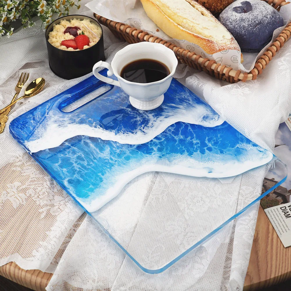 Rectangular Handle Tray Mould Casting Coaster Epoxy Resin Silicone Handwork DIY Craft Material Tools Home Decoration
Rectangular Handle Tray Mould Casting Coaster Epoxy Resin Silicone Handwork DIY Craft Material Tools Home Decoration