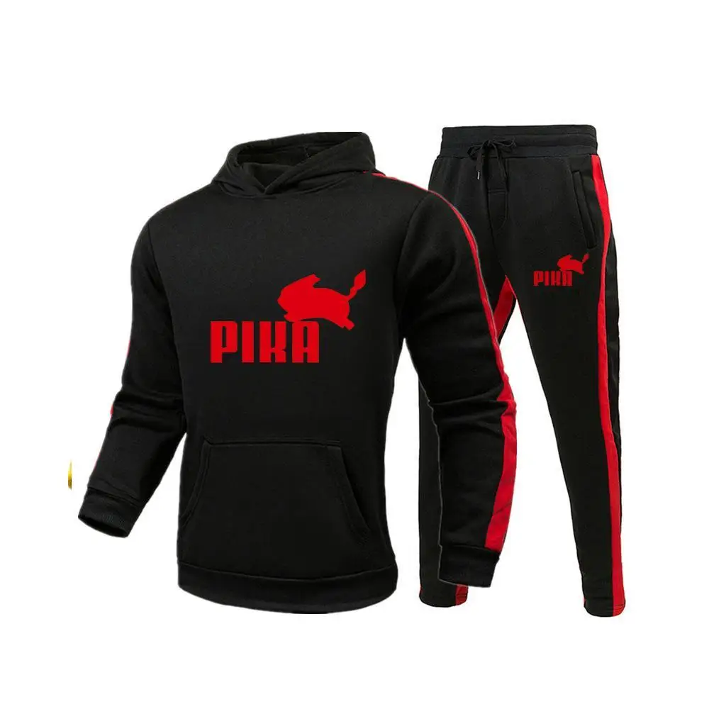 High Quality Tracksuit Men Hooded Sweatshirt+Pants Pullover Sets Autumn and Winter Sportwear Casual Outwear Sports 2 Piece Suits
High Quality Tracksuit Men Hooded Sweatshirt+Pants Pullover Sets Autumn and Winter Sportwear Casual Outwear Sports 2 Piece Suits