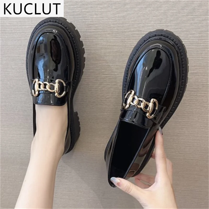 2021 Spring Fashion Retro Platform Square Heel Women's Casual Shoes Outdoor Mid-heel Set Foot Women's Flat Shoes Zapatos Mujer
2021 Spring Fashion Retro Platform Square Heel Women's Casual Shoes Outdoor Mid-heel Set Foot Women's Flat Shoes Zapatos Mujer