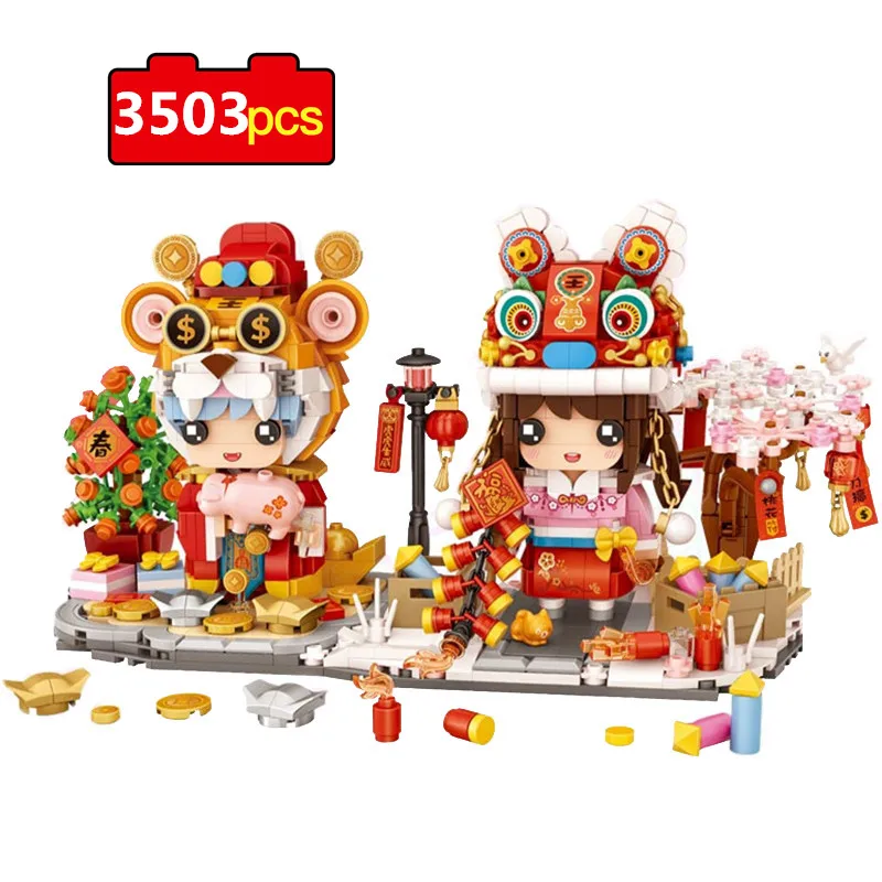 3503pcs Peking Opera Character Building Blocks National Quintessence Assembly Blocks Bricks Toys for Children New Year Gifts Toy
3503pcs Peking Opera Character Building Blocks National Quintessence Assembly Blocks Bricks Toys for Children New Year Gifts Toy