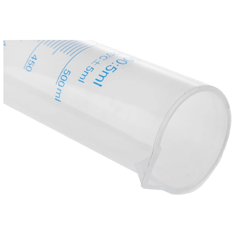 500 ml Plastic Transparent graduated tube
500 ml Plastic Transparent graduated tube