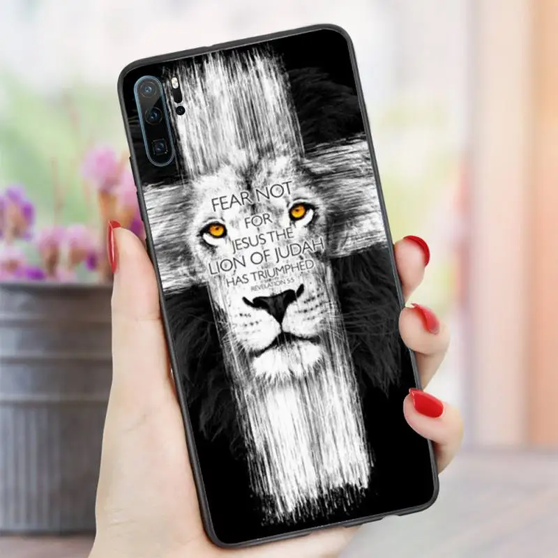 Jesus Christ Cross lion pattern Phone Case For Huawei honor Mate P 10 20 30 40 i 9 8 pro x Lite smart 2019 nova 5t
Jesus Christ Cross lion pattern Phone Case For Huawei honor Mate P 10 20 30 40 i 9 8 pro x Lite smart 2019 nova 5t