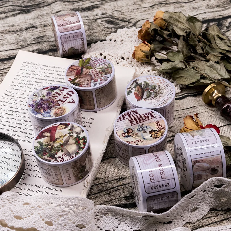 New Vintage Stamp Die-cut Retro Collage Series Can Write Release Paper Washi Tape Hand Account Decorative Stationery Stickers
New Vintage Stamp Die-cut Retro Collage Series Can Write Release Paper Washi Tape Hand Account Decorative Stationery Stickers