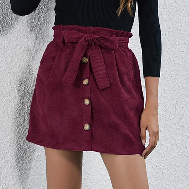 Fashion Autumn Winter Retro Women Cotton Skirt 2021 High Waist Ladies Bowknot Streetwear Pocket Skirts
Fashion Autumn Winter Retro Women Cotton Skirt 2021 High Waist Ladies Bowknot Streetwear Pocket Skirts