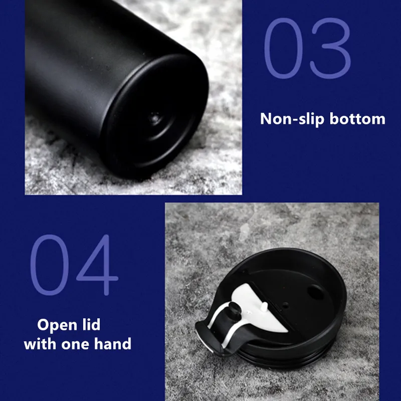 400ml/500ml Double Stainless Steel Car Thermos Mug Leak-Proof Coffee Vacuum Flask Travel Thermal Bottle Tumbler Insulated Cup
400ml/500ml Double Stainless Steel Car Thermos Mug Leak-Proof Coffee Vacuum Flask Travel Thermal Bottle Tumbler Insulated Cup