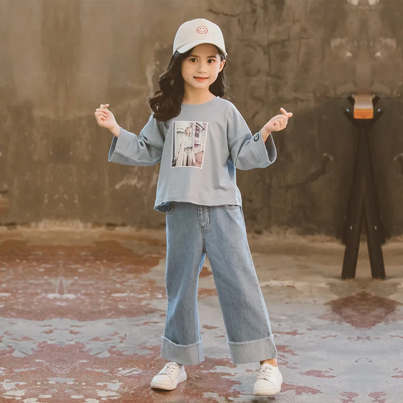 Elegant Cotton Spring Autumn Warm Children Girls Suit Jacket Jeans 2Pcs/Sets Long Sleeve Clothing Kids Sport School High Quality
Elegant Cotton Spring Autumn Warm Children Girls Suit Jacket Jeans 2Pcs/Sets Long Sleeve Clothing Kids Sport School High Quality