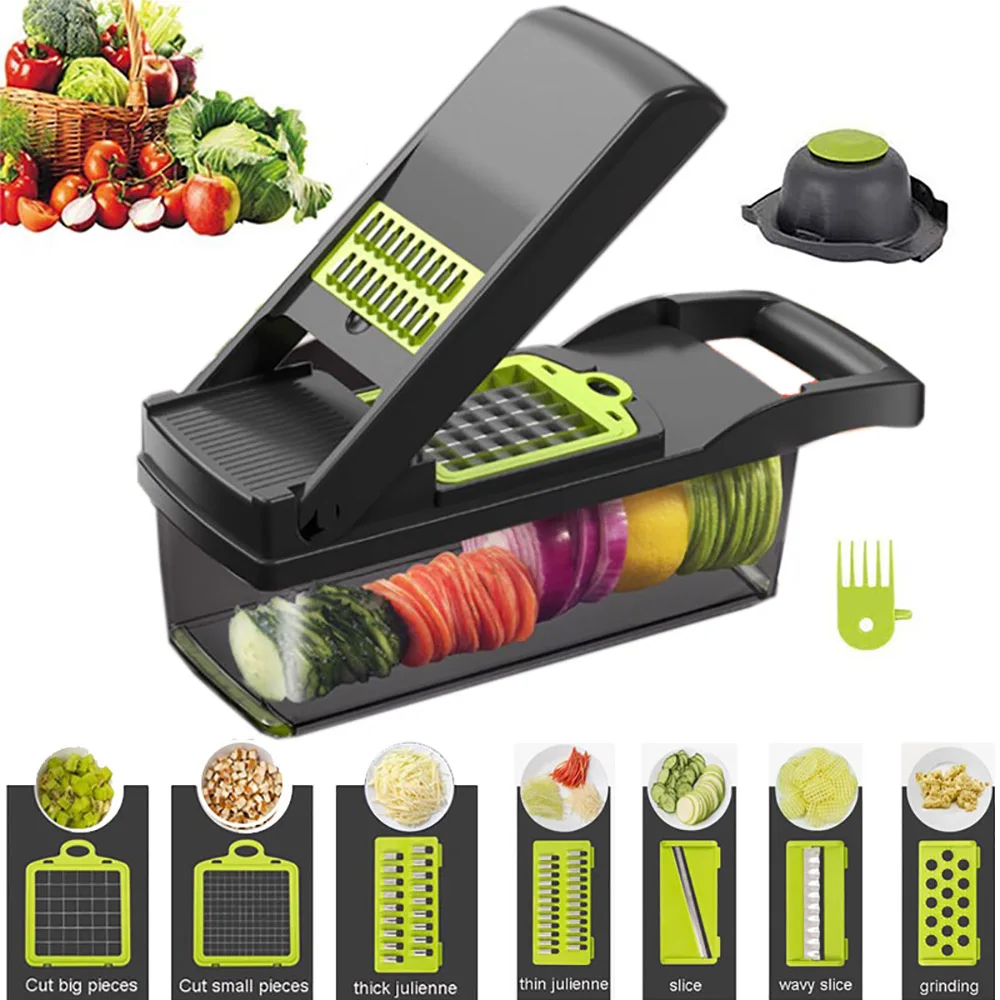 Vegetable Cutter Multifunctional Grater Slicer Carrot Potato Peeler Onion Steel Blade Mandoline Fruit Tools Kitchen Accessories
Vegetable Cutter Multifunctional Grater Slicer Carrot Potato Peeler Onion Steel Blade Mandoline Fruit Tools Kitchen Accessories