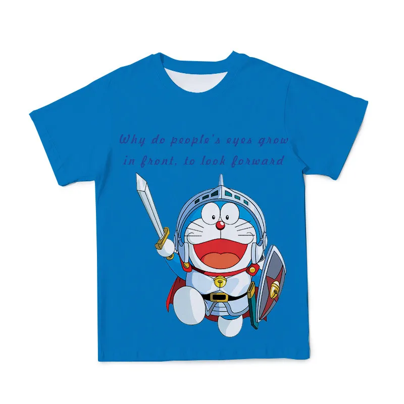 Kids 3D T-shirt Summer New Doraemon Cute Interesting Anime Short Sleeve Round Neck 4T-14T Baby Clothes 2021
Kids 3D T-shirt Summer New Doraemon Cute Interesting Anime Short Sleeve Round Neck 4T-14T Baby Clothes 2021
