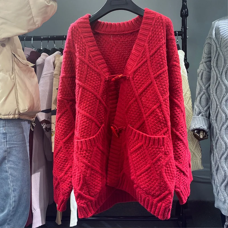 Fashion 2021 women Short Cardigan Knitted Sweater New year spring Long Sleeve V neck Jumper Cardigans A162
Fashion 2021 women Short Cardigan Knitted Sweater New year spring Long Sleeve V neck Jumper Cardigans A162