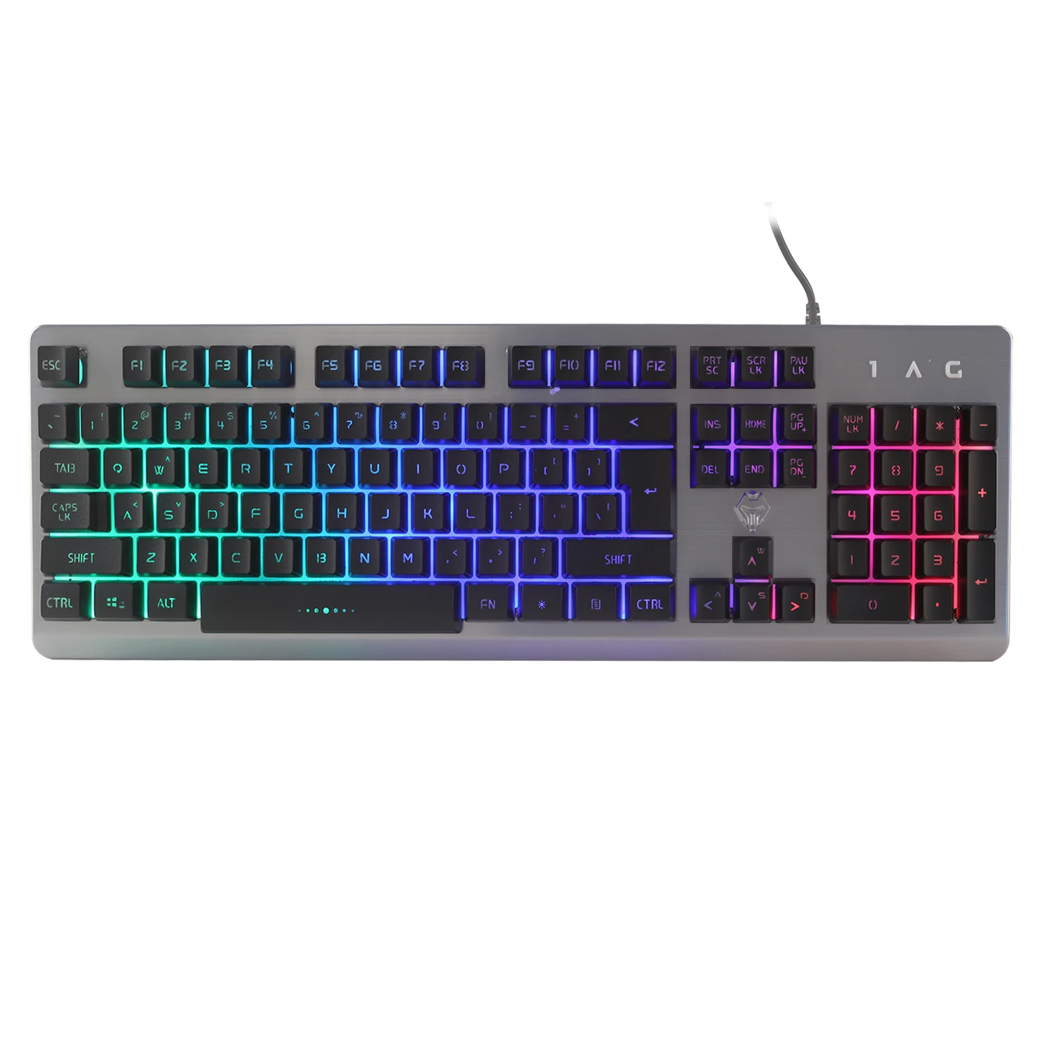 Проводная игровая клавиатура с RGB подсветкой, 104 клавиш, водонепроницаемая игровая клавиатура для настольного ПК, подарок для любителей игр
Проводная игровая клавиатура с RGB подсветкой, 104 клавиш, водонепроницаемая игровая клавиатура для настольного ПК, подарок для любителей игр