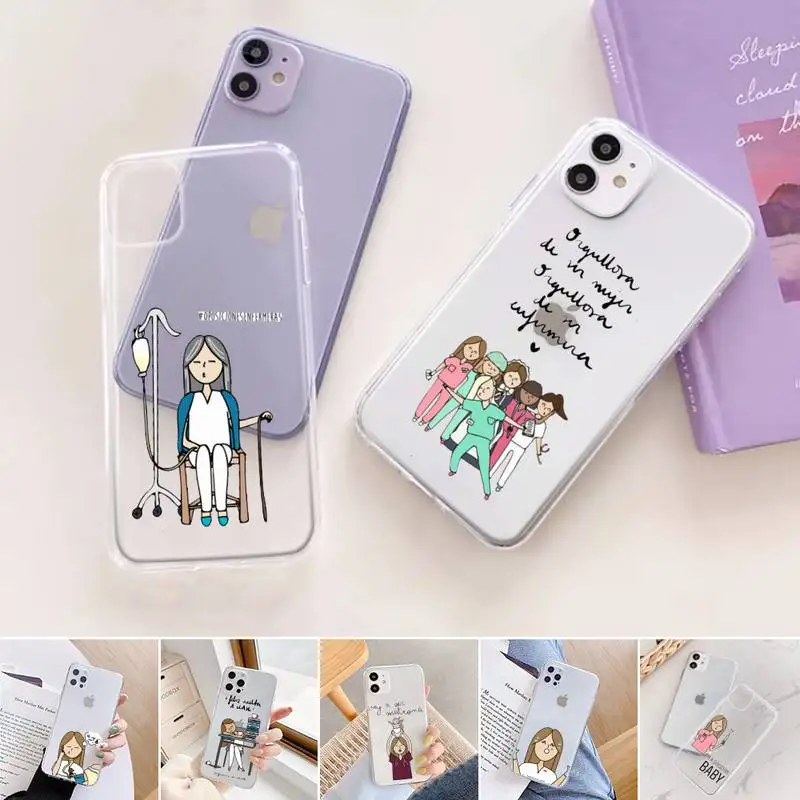 Doctor nurse medicine cartoon Phone Case For iphone 12 11 mini x xs xr pro max 8 7 6s 6 5 5s 5c se plus Transparent soft
Doctor nurse medicine cartoon Phone Case For iphone 12 11 mini x xs xr pro max 8 7 6s 6 5 5s 5c se plus Transparent soft