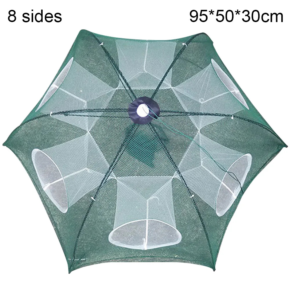 Fishing Bait Trap Crab Net 4-20 Holes Foldable Fishing Net Crawdad Shrimp Cast Dip Cage For Fish Shrimp Minnows
Fishing Bait Trap Crab Net 4-20 Holes Foldable Fishing Net Crawdad Shrimp Cast Dip Cage For Fish Shrimp Minnows