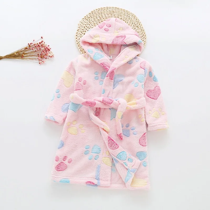 Winter Cartoon Kids Flannel Child Boys Girls Robes Lovely Animal Hooded Bath Robes Long Sleeve Baby Boy Bathrobe Child Clothing
Winter Cartoon Kids Flannel Child Boys Girls Robes Lovely Animal Hooded Bath Robes Long Sleeve Baby Boy Bathrobe Child Clothing