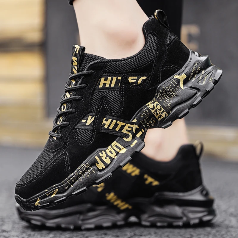 summer sneakers for men casual shoes fashion black sport shoes mesh breathable ulzzang dad shoes man vulcanize shoes male 2021
summer sneakers for men casual shoes fashion black sport shoes mesh breathable ulzzang dad shoes man vulcanize shoes male 2021