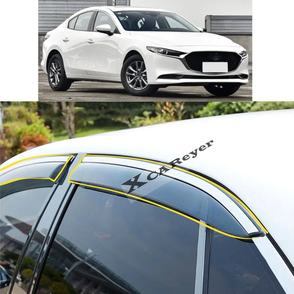 Стикер для кузова автомобиля Mazda 3 Axela M3 2019 2020 2021 пластиковый ветрозащитный козырек от дождя/солнца запчасти на вентиляционное отверстие
Стикер для кузова автомобиля Mazda 3 Axela M3 2019 2020 2021 пластиковый ветрозащитный козырек от дождя/солнца запчасти на вентиляционное отверстие