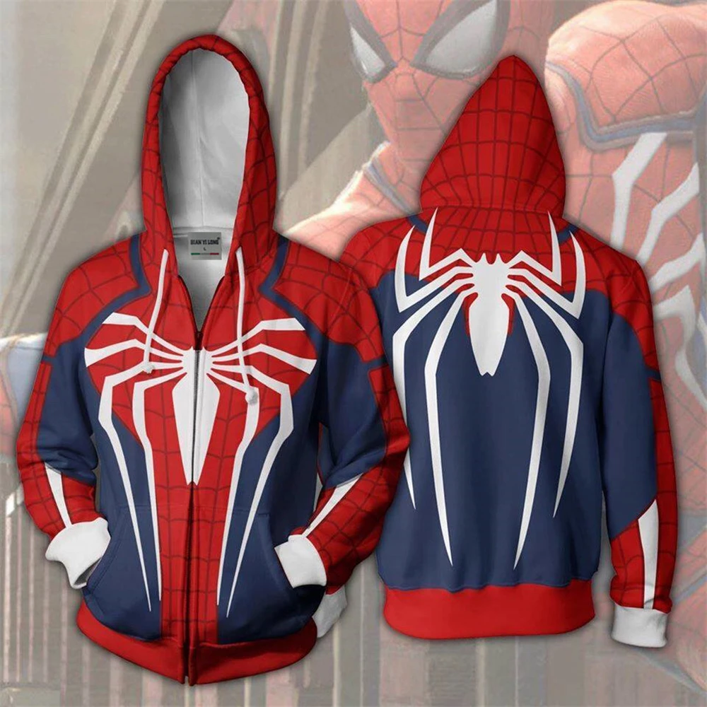 Новые модные толстовки Spidermans на молнии, свитшот для детей, одежда для мальчиков, для девочек, красный паук, детский топ, верхняя одежда, хип-х...
Новые модные толстовки Spidermans на молнии, свитшот для детей, одежда для мальчиков, для девочек, красный паук, детский топ, верхняя одежда, хип-х...