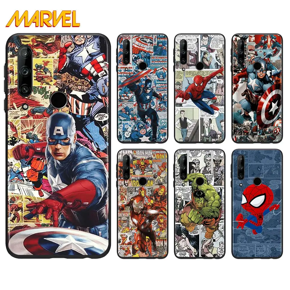 Spiderman captain america for Huawei Honor 30 20 10 9S 9A 9C 9X 8X MAX 10 9 Lite 8A 7C 7A Pro Silicone Black Phone Case
Spiderman captain america for Huawei Honor 30 20 10 9S 9A 9C 9X 8X MAX 10 9 Lite 8A 7C 7A Pro Silicone Black Phone Case
