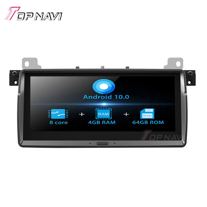 Topnavi Android 10 0 автомобильный ПК плеер Радио для BMW E46/M3(1998 1999 2000 2001 2002 2003 2004 2005) Стерео