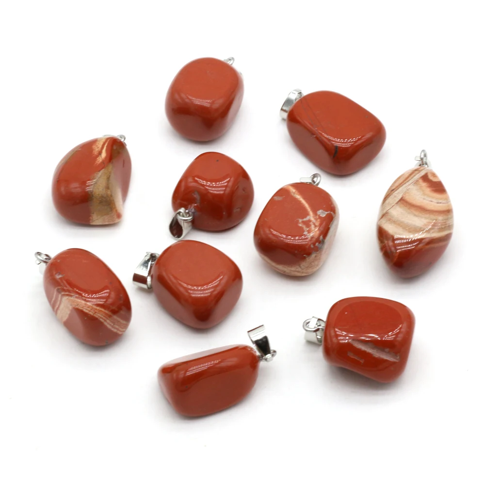 Natural Irregular Stone Pendants Polished Red Stone Necklace Accessories for Jewelry Making Bracelet Crystal Charms
Natural Irregular Stone Pendants Polished Red Stone Necklace Accessories for Jewelry Making Bracelet Crystal Charms