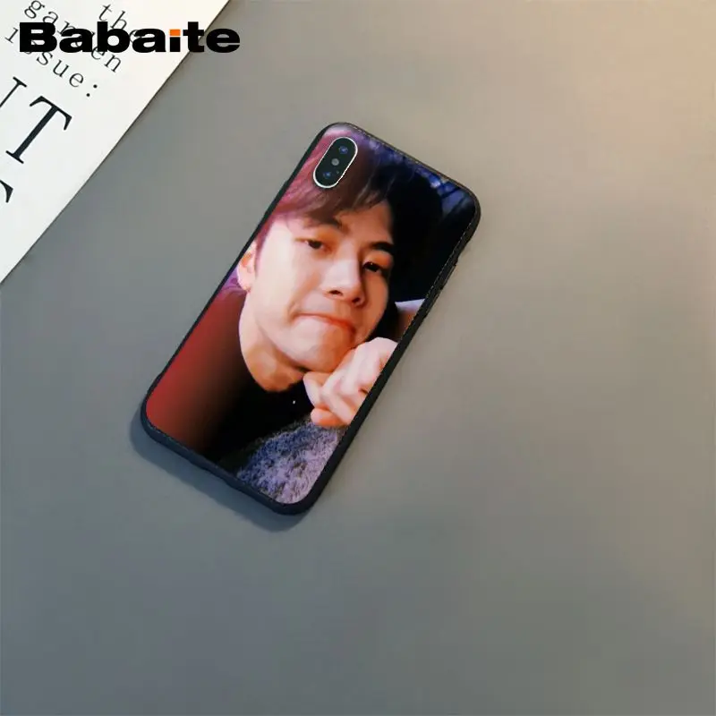 GOT7 Джексон Ван на руку люксовый уникальный дизайн ч экран для iPhone 8 7 6 6S Plus 5 5S SE 11